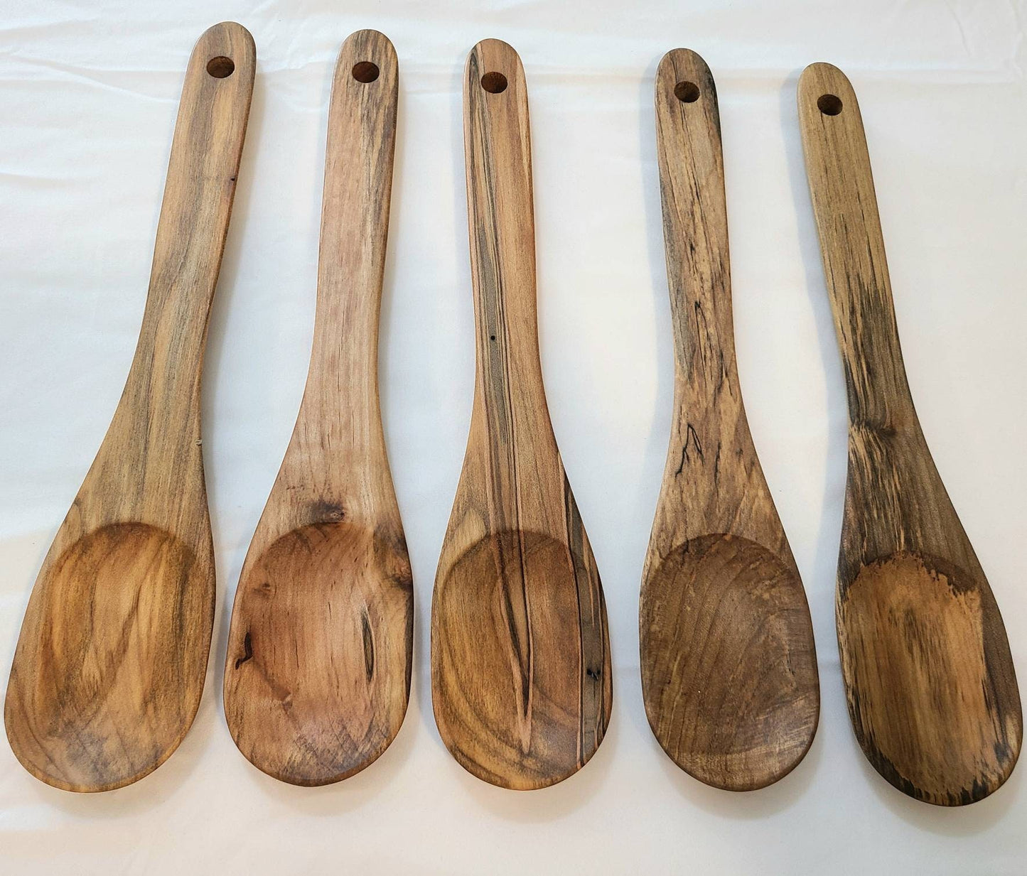Handmade Wooden Spoons in Ambrosia Maple