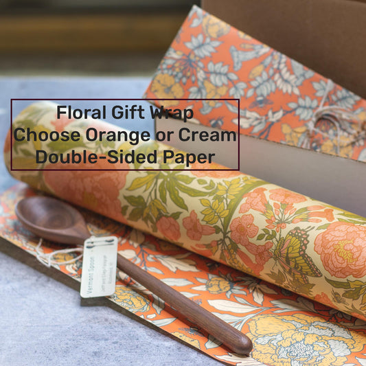 Handcarved Skinny Walnut Wood Bar Spoon