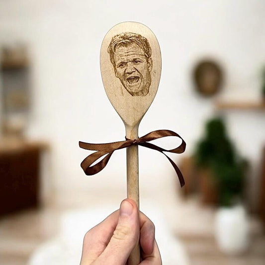 Gordon Ramsay Wooden Spoon With Face