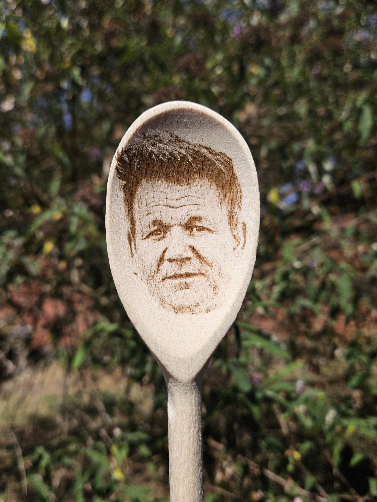 Quote Engraved on a Spoon