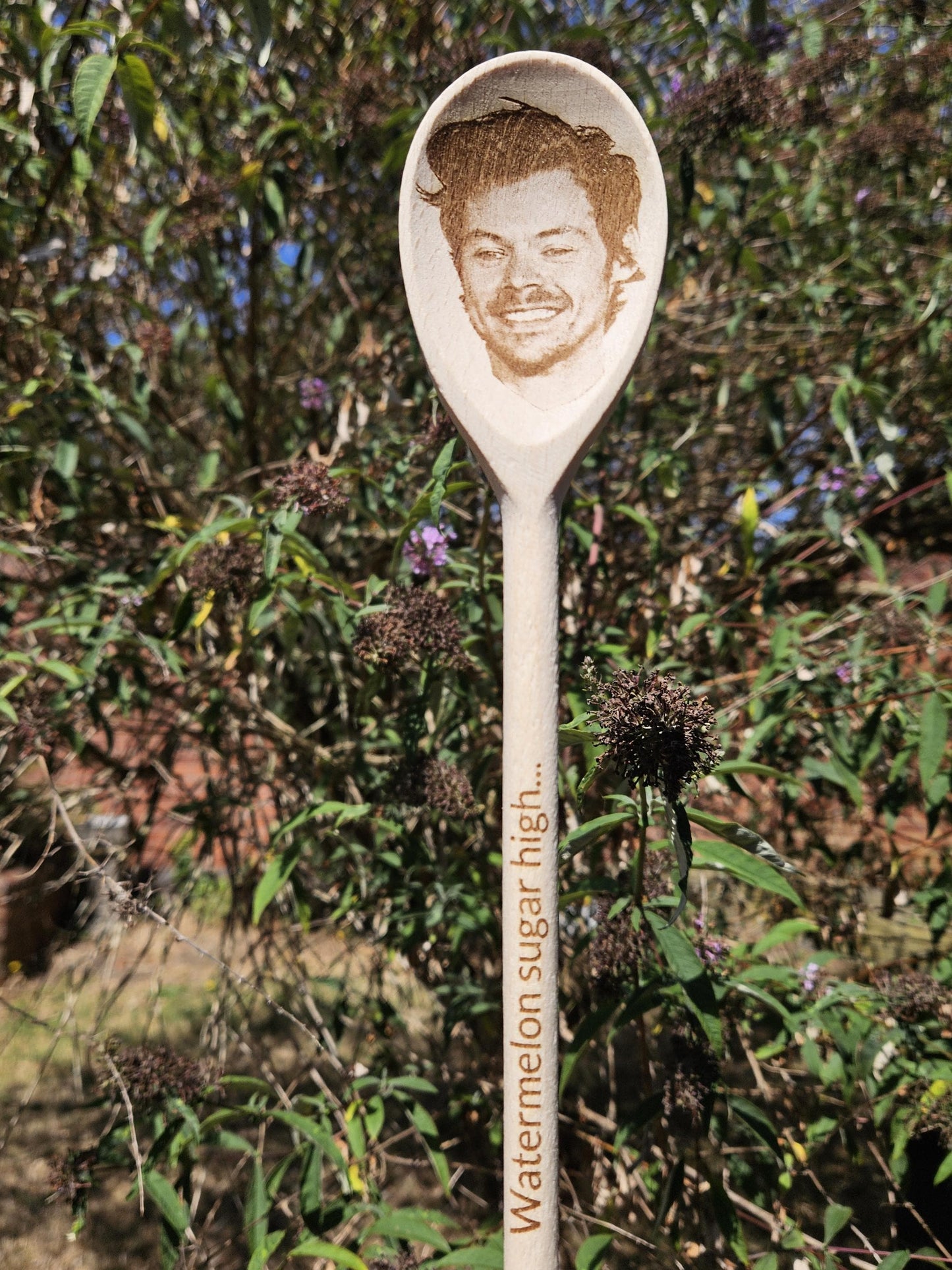 Quote Engraved on a Spoon