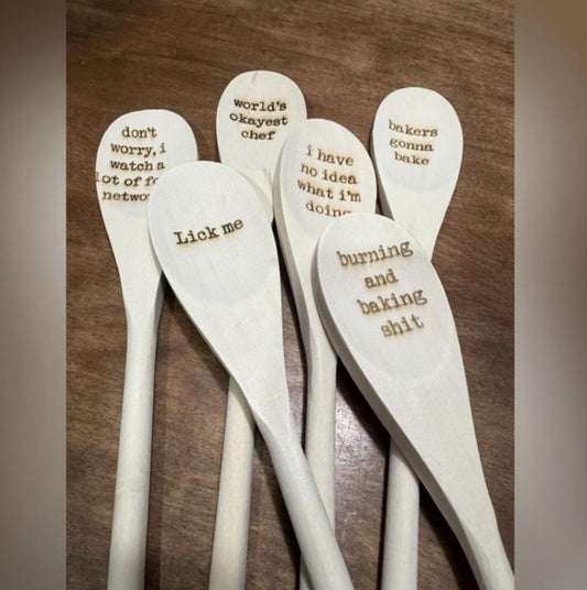 Funny Wooden Spoon