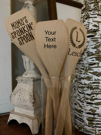 Personalized Wooden Spoon