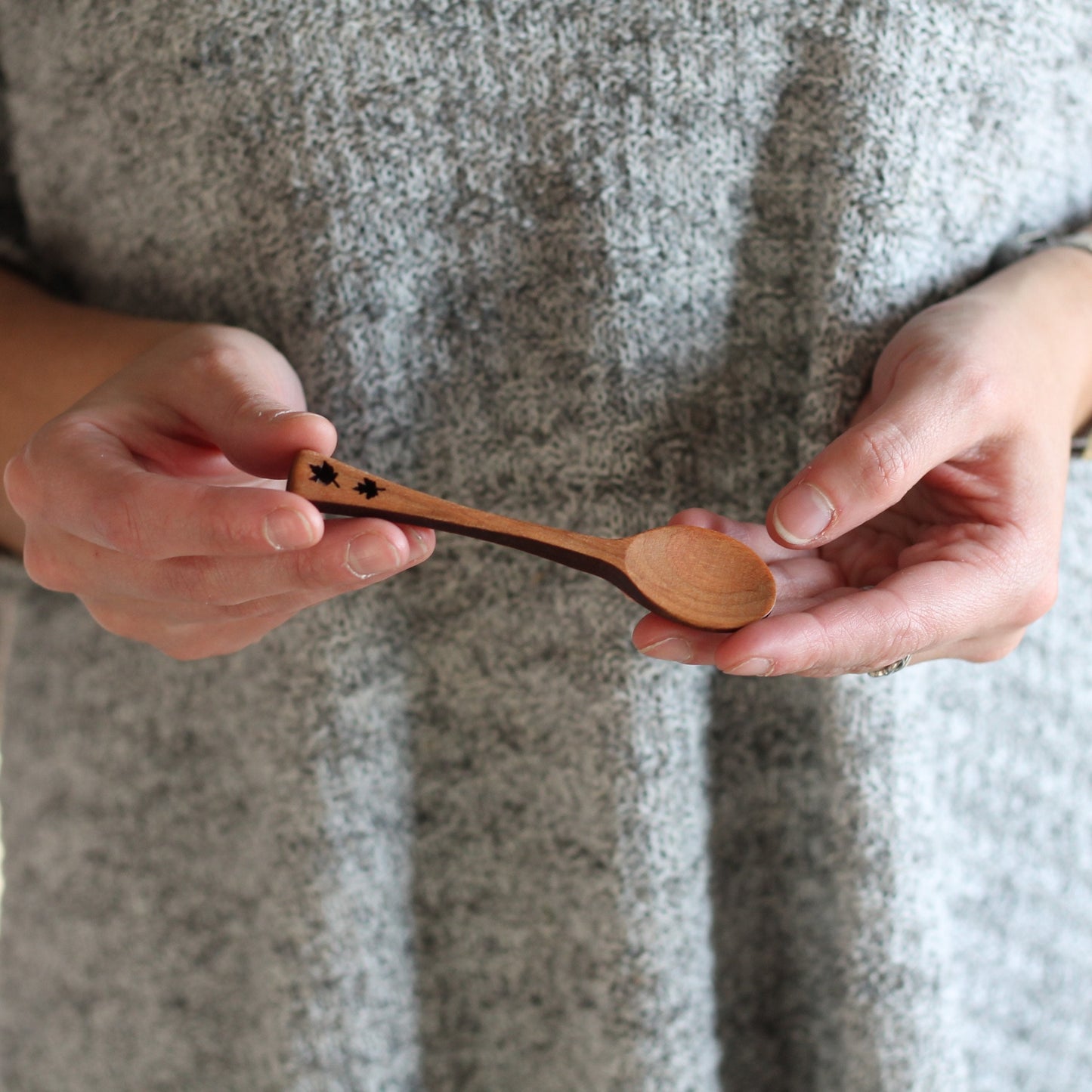 Handmade Wooden Mini Spoon