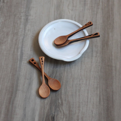 Handmade Wooden Mini Spoon