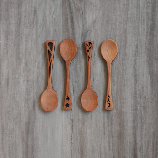 Handmade Wooden Mini Spoon