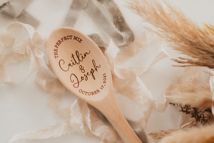 Wood Mixing Spoon The Perfect Mix