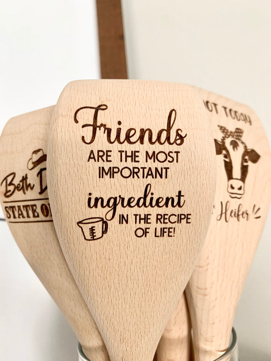 Personalized Wooden Spoon