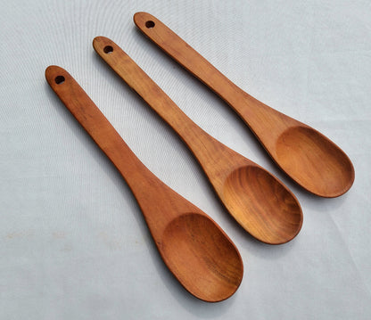 Handmade Wooden Spoons in Cherry Wood
