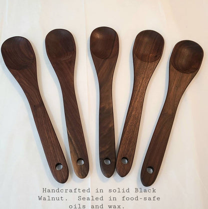 Handmade Wooden Black Walnut Spoons