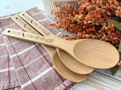 Chili Cook off personalized wooden spoon