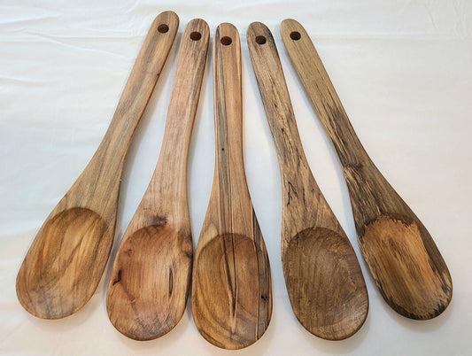 Handmade Wooden Spoons in Ambrosia Maple