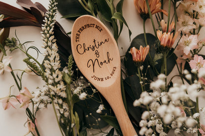 Wood Mixing Spoon The Perfect Mix