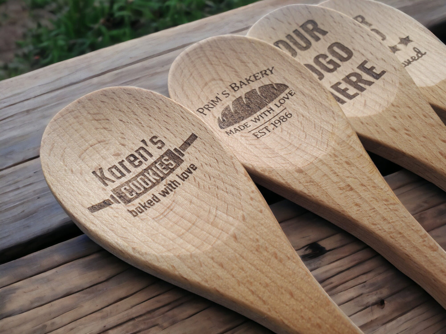 Engraved Wooden Spoon With Your Design