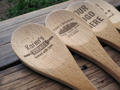 Engraved Wooden Spoon With Your Design
