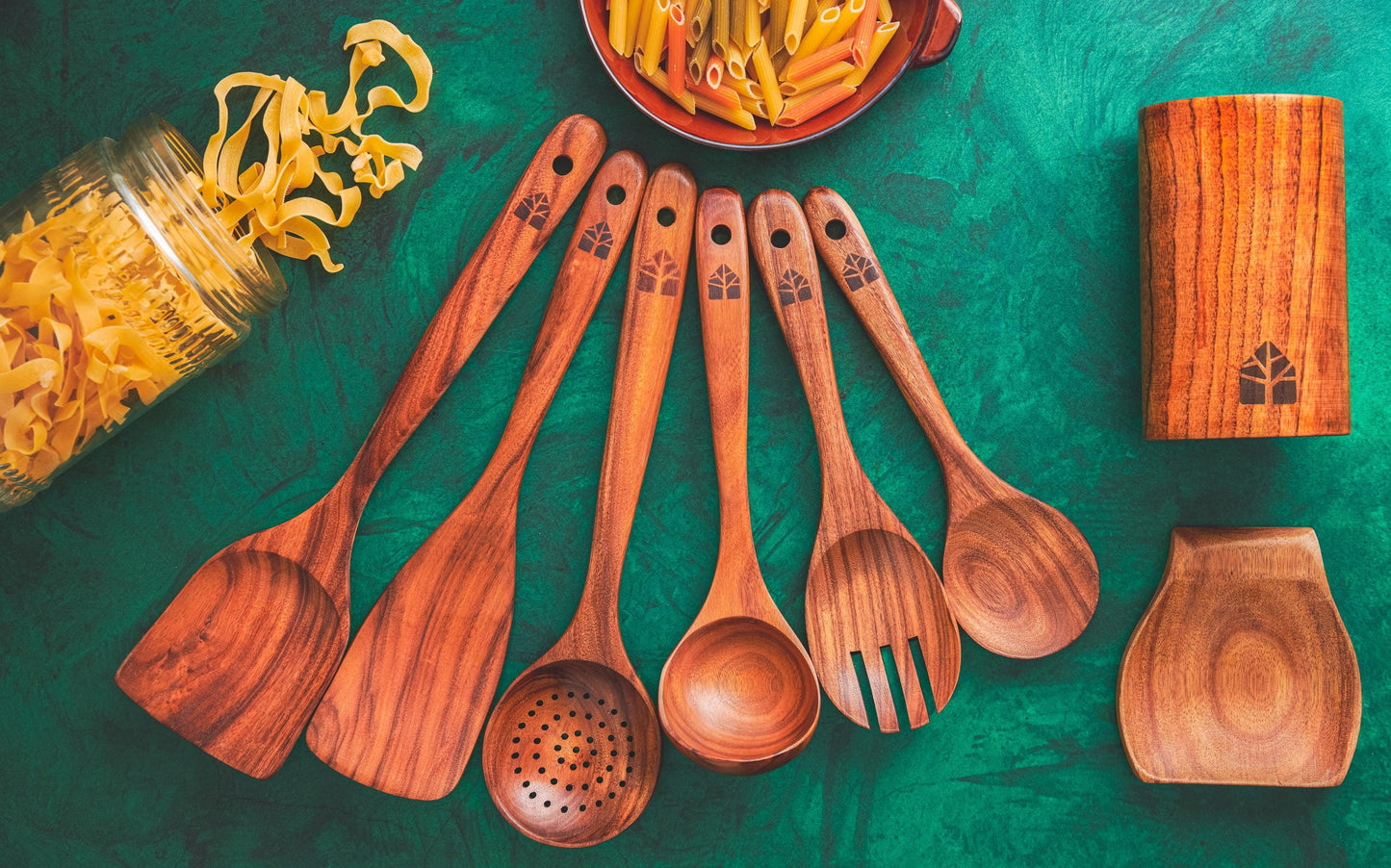 Cast-Iron Safe Wooden Tools