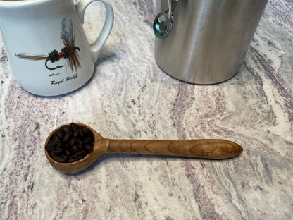 Handmade Wooden Scoop Tablespoon Coffee Herbs