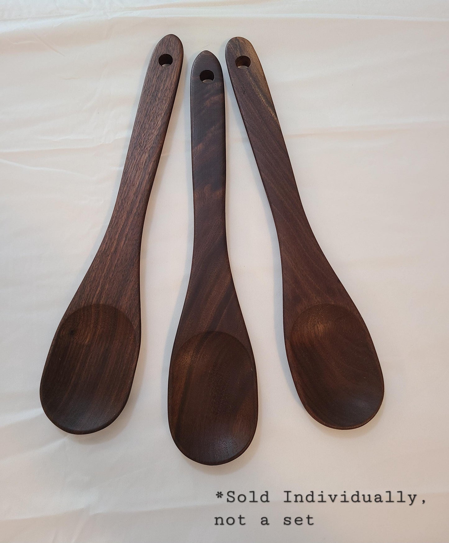 Handmade Wooden Black Walnut Spoons