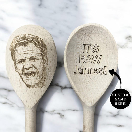 Gordon Ramsay Wooden Spoon With Face