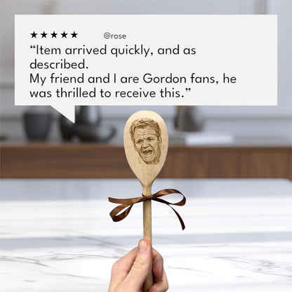 Gordon Ramsay Wooden Spoon With Face