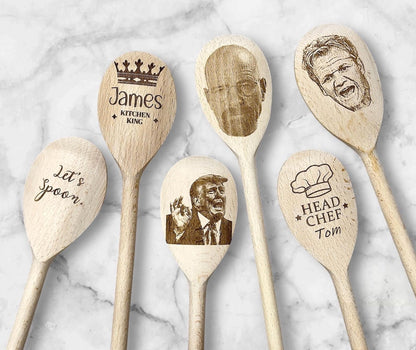 Gordon Ramsay Wooden Spoon With Face