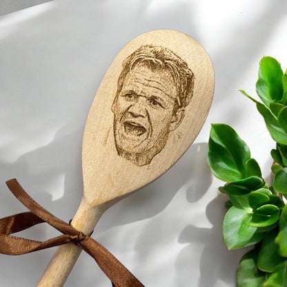 Gordon Ramsay Wooden Spoon With Face