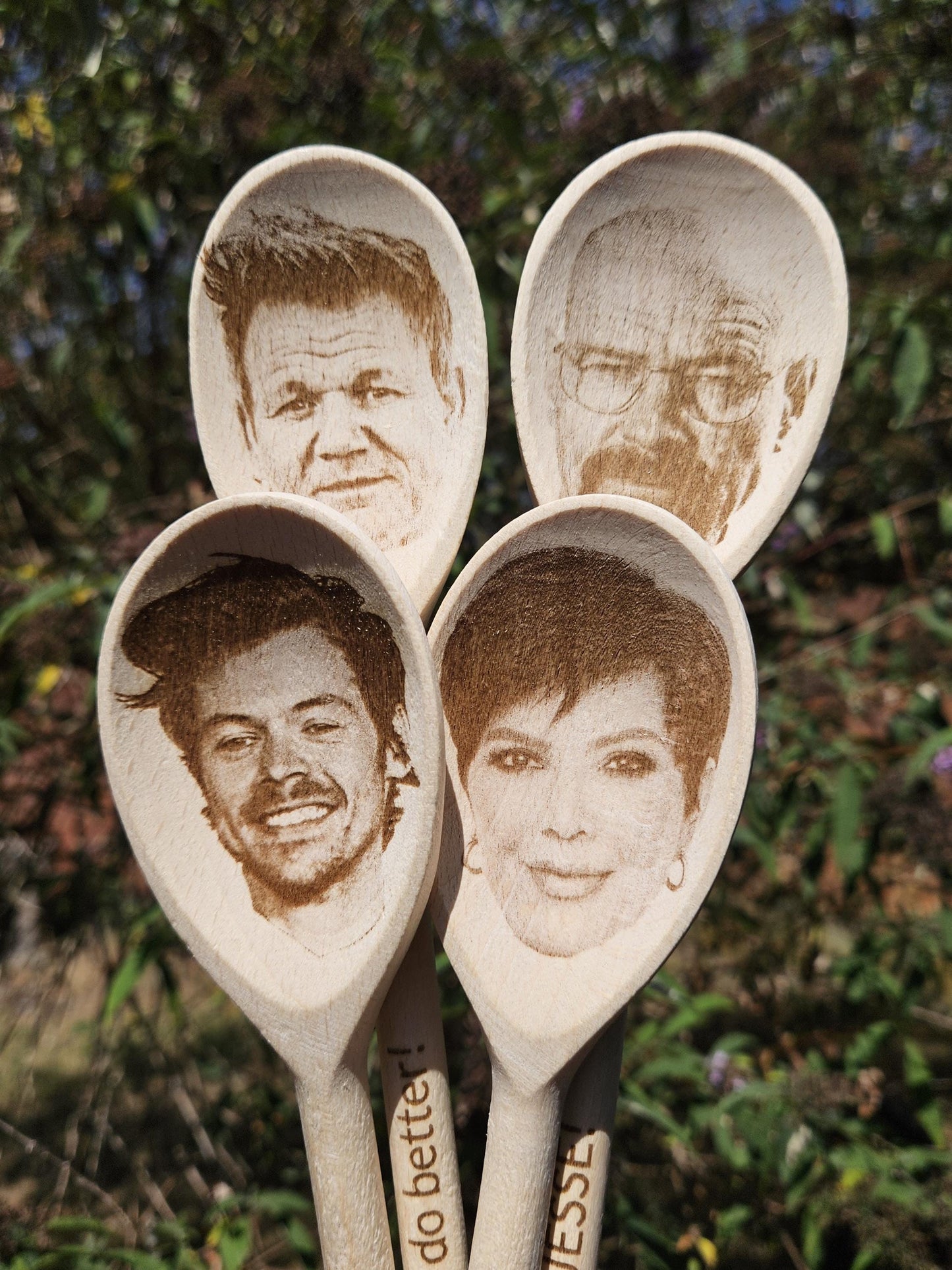 Quote Engraved on a Spoon