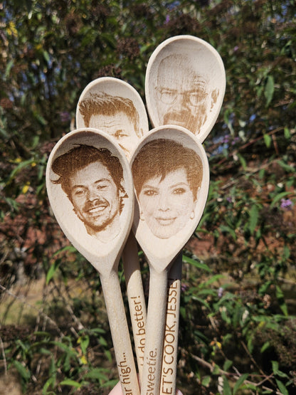 Quote Engraved on a Spoon