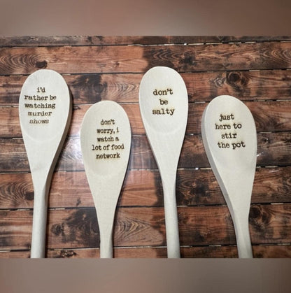Funny Wooden Spoon